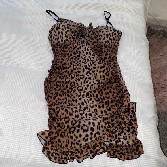 Tiger mist cheetah dress - Picture 1 of 2